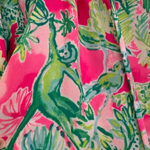 Lilly Pulitzer Ruffled Long Sleeve Blouse - Picture 3 of 6